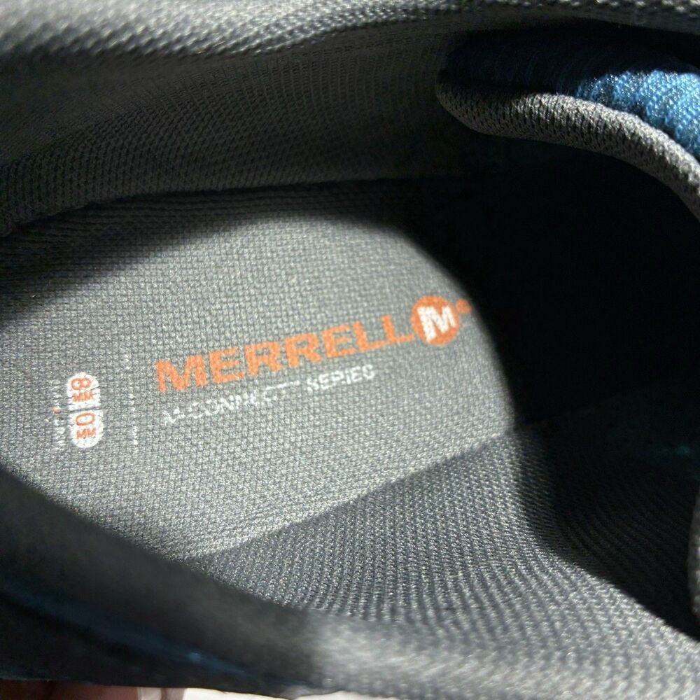 Merrell Womens Trail Running Shoes US 10 Saxony Blue Vibram Sole - Picture 7 of 9